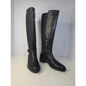 Aquatalia Black Heeled Boots
